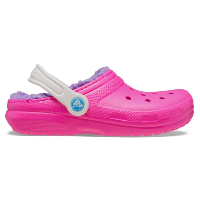 Crocs Classic Lined Kids Clog - Orchid | World of Clogs