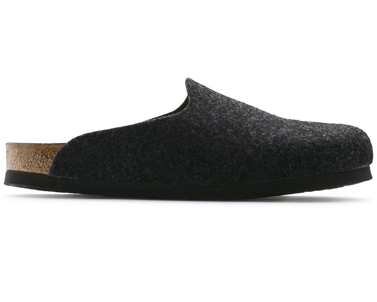 Birkenstock Amsterdam Vegan in Anthracite 1016658 World of Clogs
