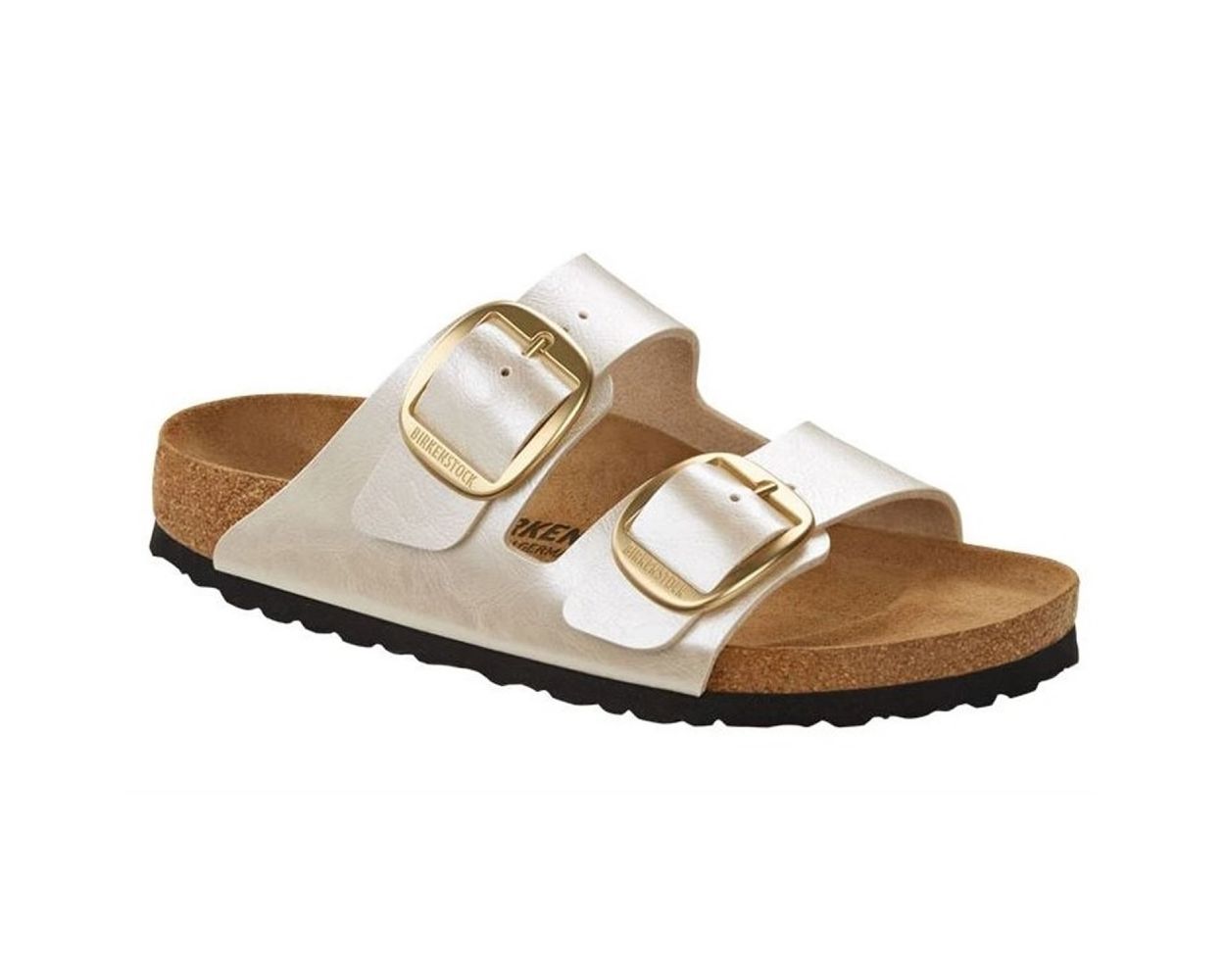Birkenstock Arizona Big Buckle Graceful Pearl White 1020032 World of Clogs