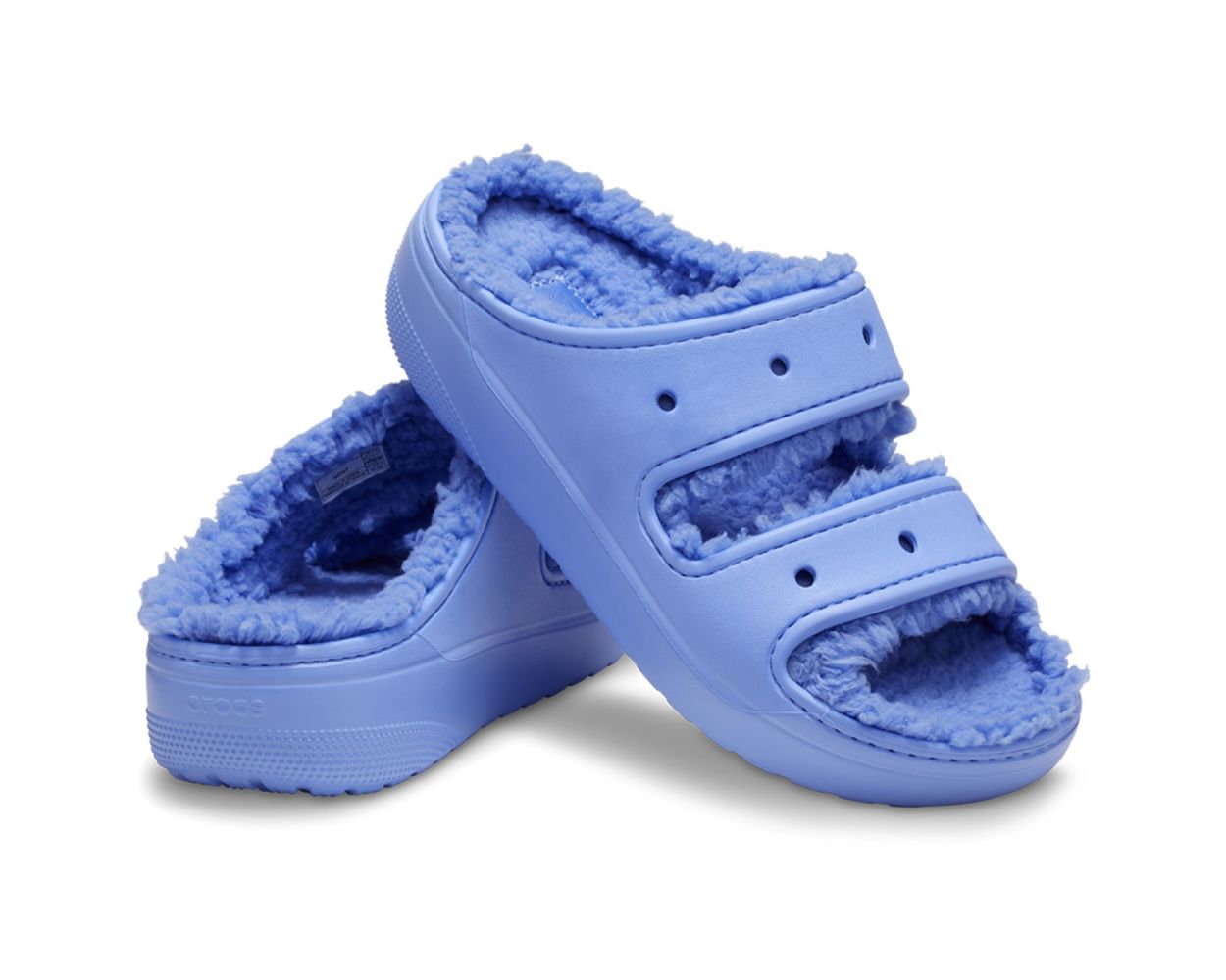 Crocs Classic Cozzzy Sandal 207446 Moon Jelly | World of Clogs Crocs Classic Cozzzy Sandal 207446 Moon Jelly | World of Clogs