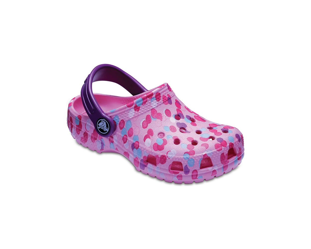 Crocs Classic Kids Graphic Clog Carnation World of Clogs