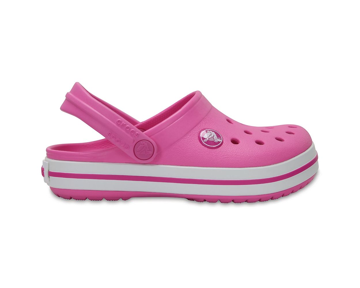 Crocband best sale clog pink