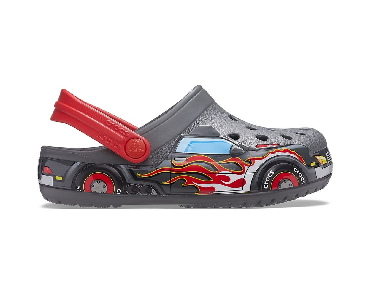 Crocs FunLab Truck Band Kids Clog Slate Grey C11