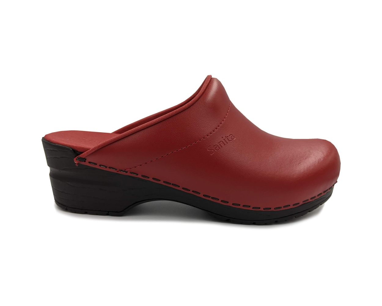 Sanita Sisse Original Clogs in Red 450147 | World of Clogs