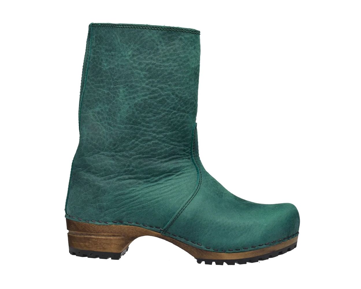 Sanita oiled leather clogs sale